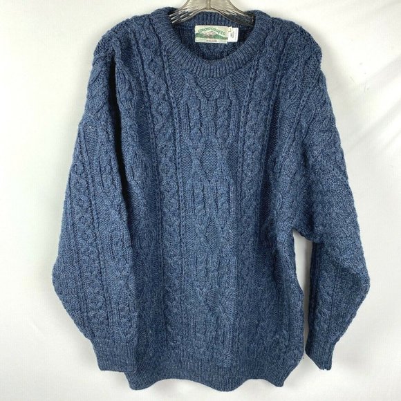 Aran Crafts Other - Arancrafts Irish Fishermans Lucky Cable Knit Wool